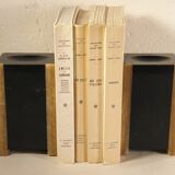 Art deco marble bookends