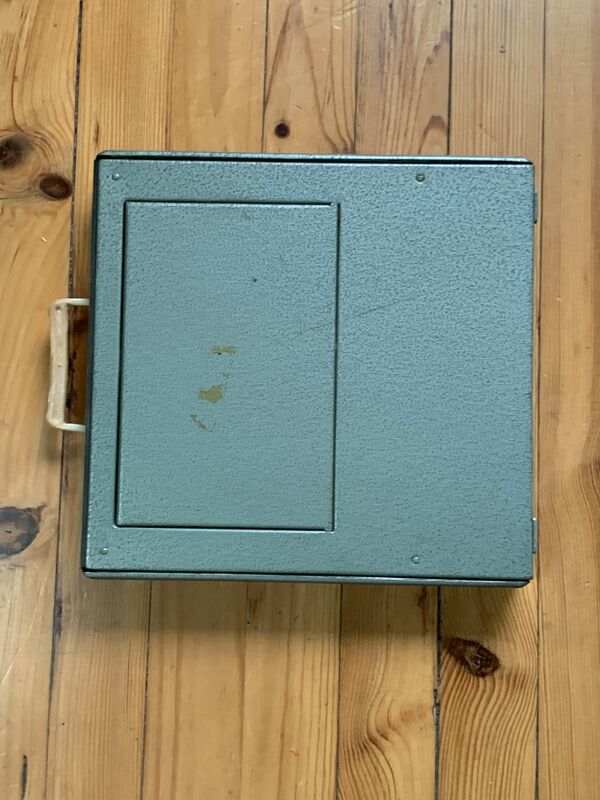 Machine à écrire M.J Rooy verte claire