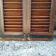 Oak shutters