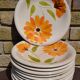 12 assiettes "Primula" Italy vintage