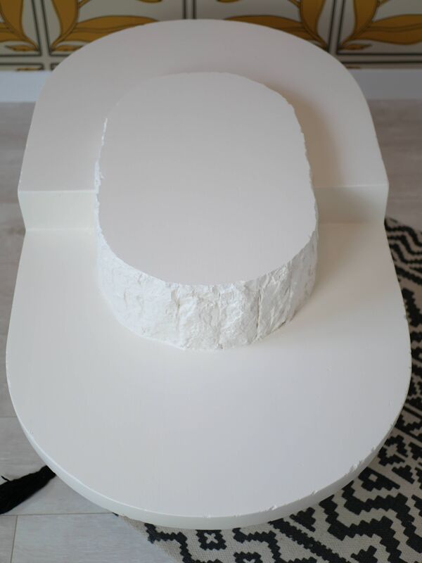 Table basse en travertin Magnussen Ponte