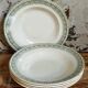 Five old plates Terre de fer from Choisy-Le-Roi HB and cie