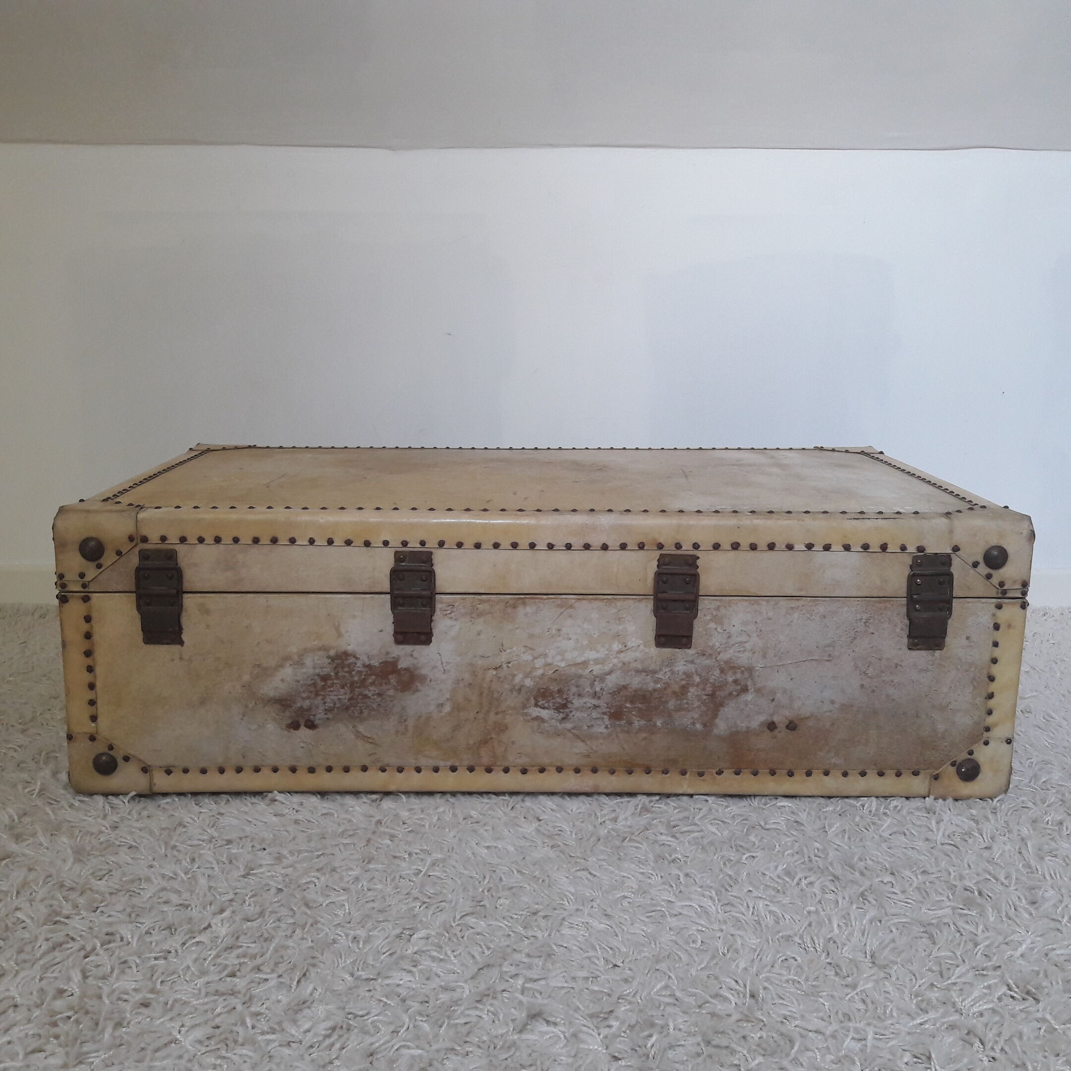 Vintage "parchment" case