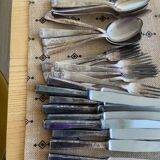 Lot of silver cutlery from the 1930s