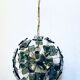 Italian sputnik murano glass smoked glass and metal, 1960s
