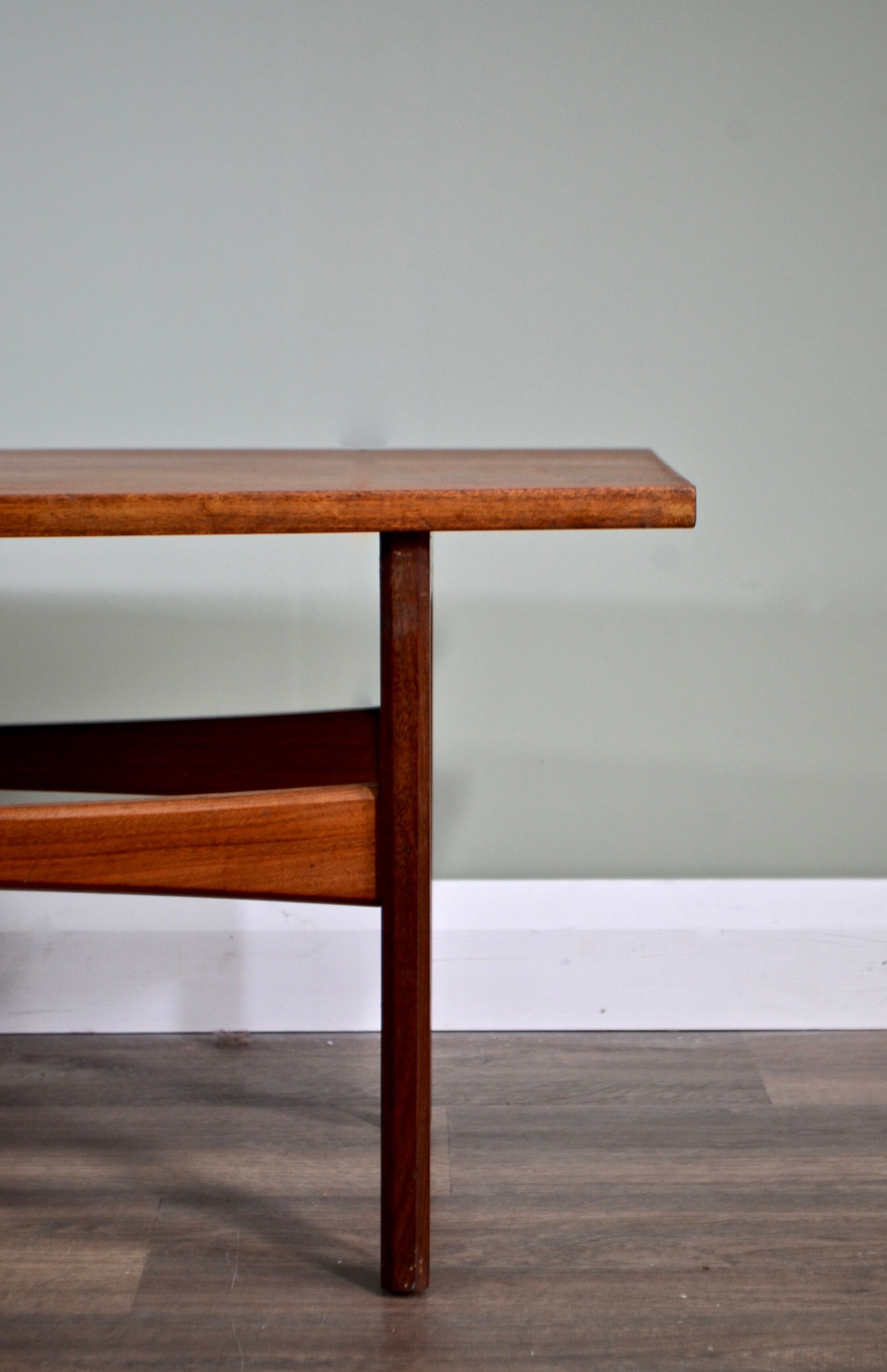 Midcentury teak coffee table