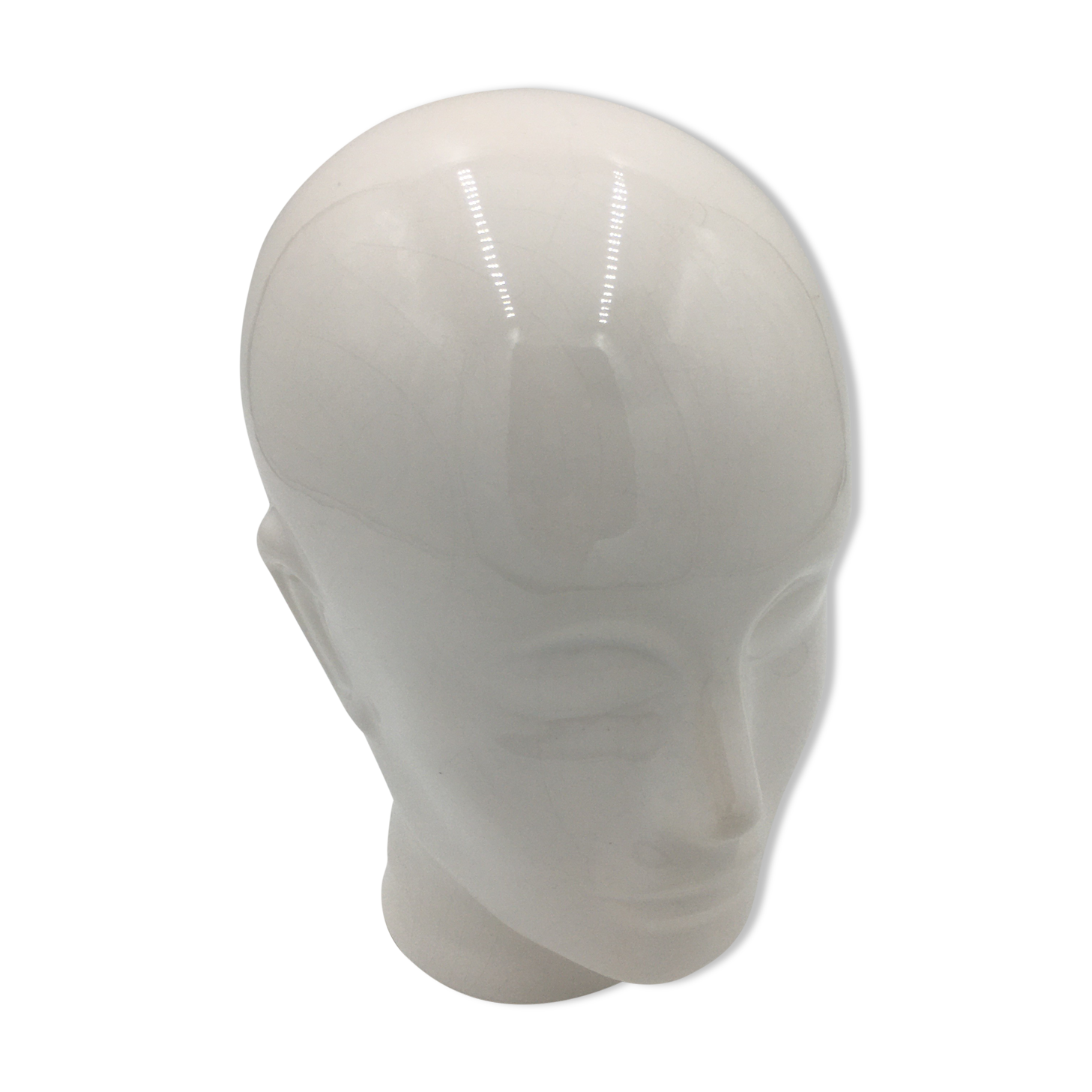 Vintage ceramic hat head