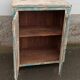 Small pantry buffet in old wood with mesh doors