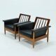 Paire de fauteuils scandinave 1960