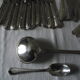 Cutlery set 61 pieces in silver metal from SFAM.