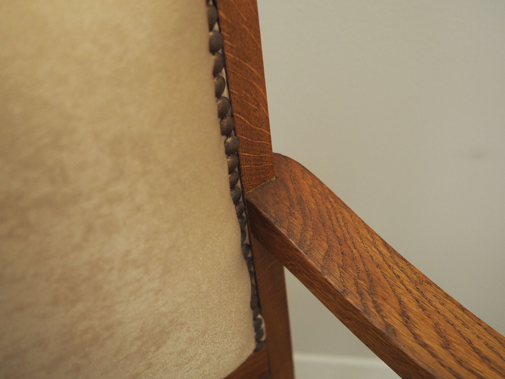 Fauteuil en chêne, Art Déco, années 1950, production: Danemark