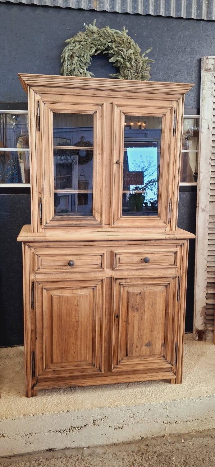 Antique two-body sideboard
