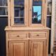 Antique two-body sideboard