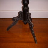 Console tripode Napoleon III bois noirci