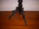 Small tripod Napoleon III blackened wood console