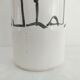 Vase with a relief design of bottles and glasses