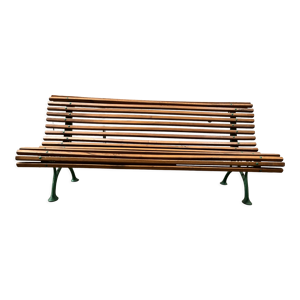 banc ancien de jardin