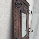 Breton coat rack in natural wood