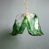 Vintage Murano glass pendant light, for Mazzega, 1960s