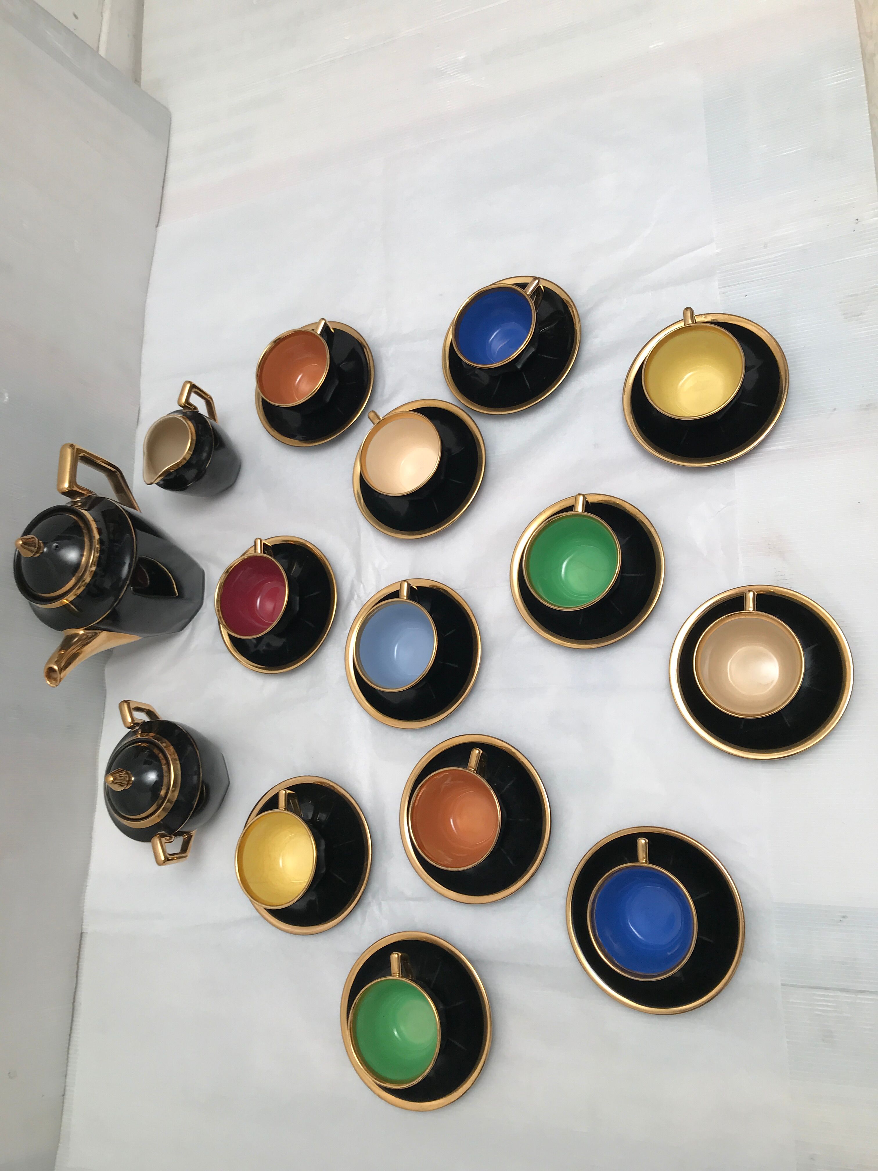 Service of 27 tea pieces 50-60 years