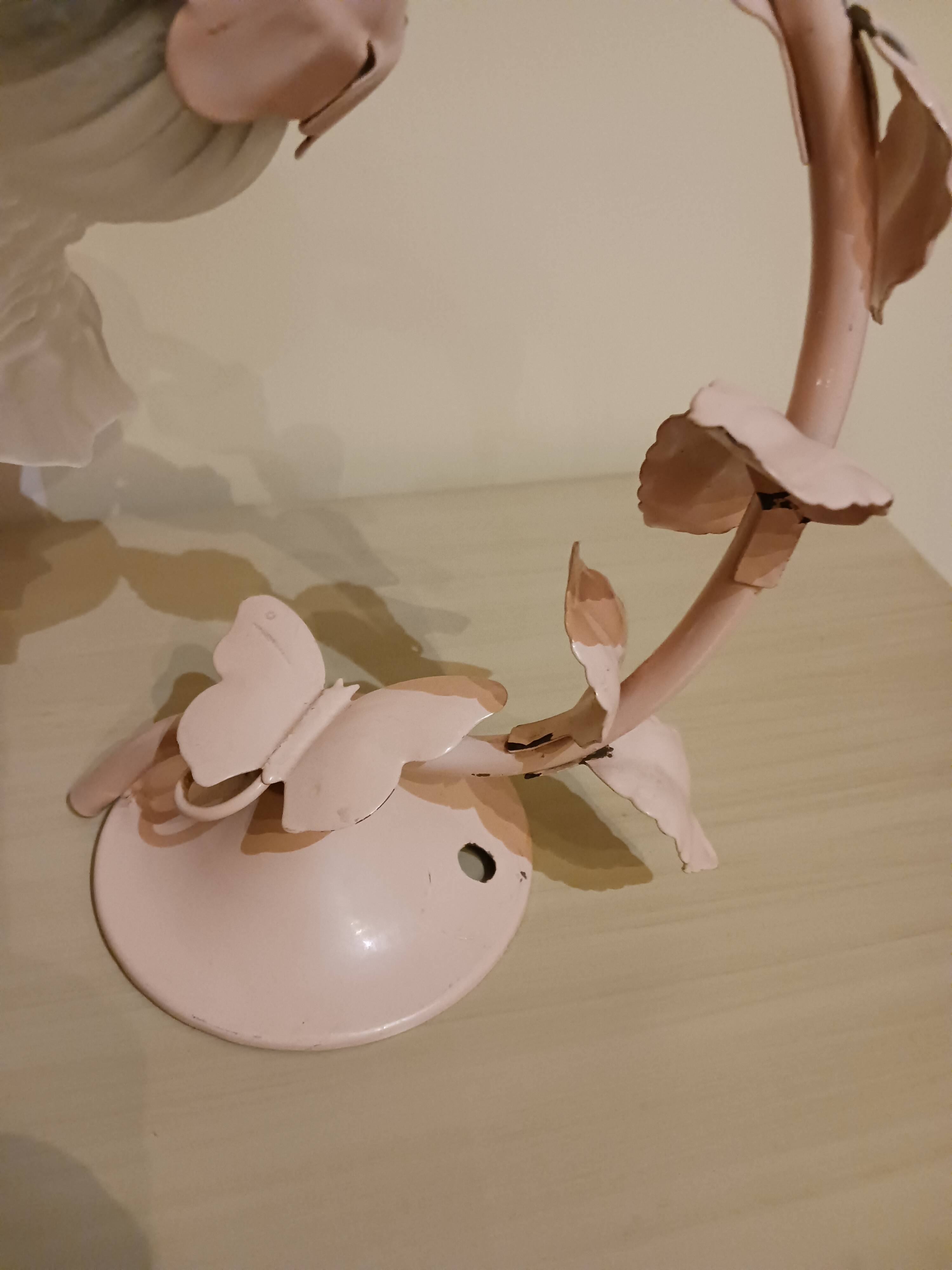 Antique wall lamp, tulip.