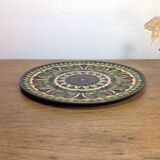 Decorative wall plate mosaic pattern