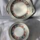 Dessert service 10 plates and a Bernardaud Limoges porcelain cake dish