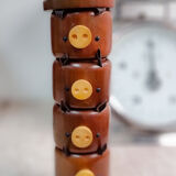 Wooden eggcups