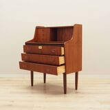 Secrétaire en teck, design danois, années 1970, production : Danemark