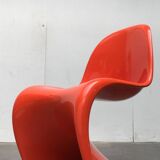 Mid-century Panton side chair set by Verner Panton for Herman Miller, 1960s.