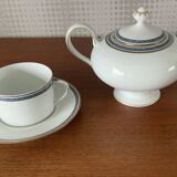 Bernardeau teapot and cup with saucer