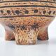 Vintage tripod vase with lizards 1960 jasba ceramic 60s 1960s maya tiki