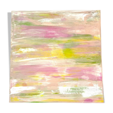 Abstract canvas pastel tones
