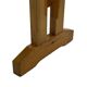 Vintage Scandinavian modern pinewood bench from the 1960's