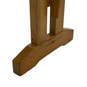 Vintage Scandinavian modern pinewood bench from the 1960's