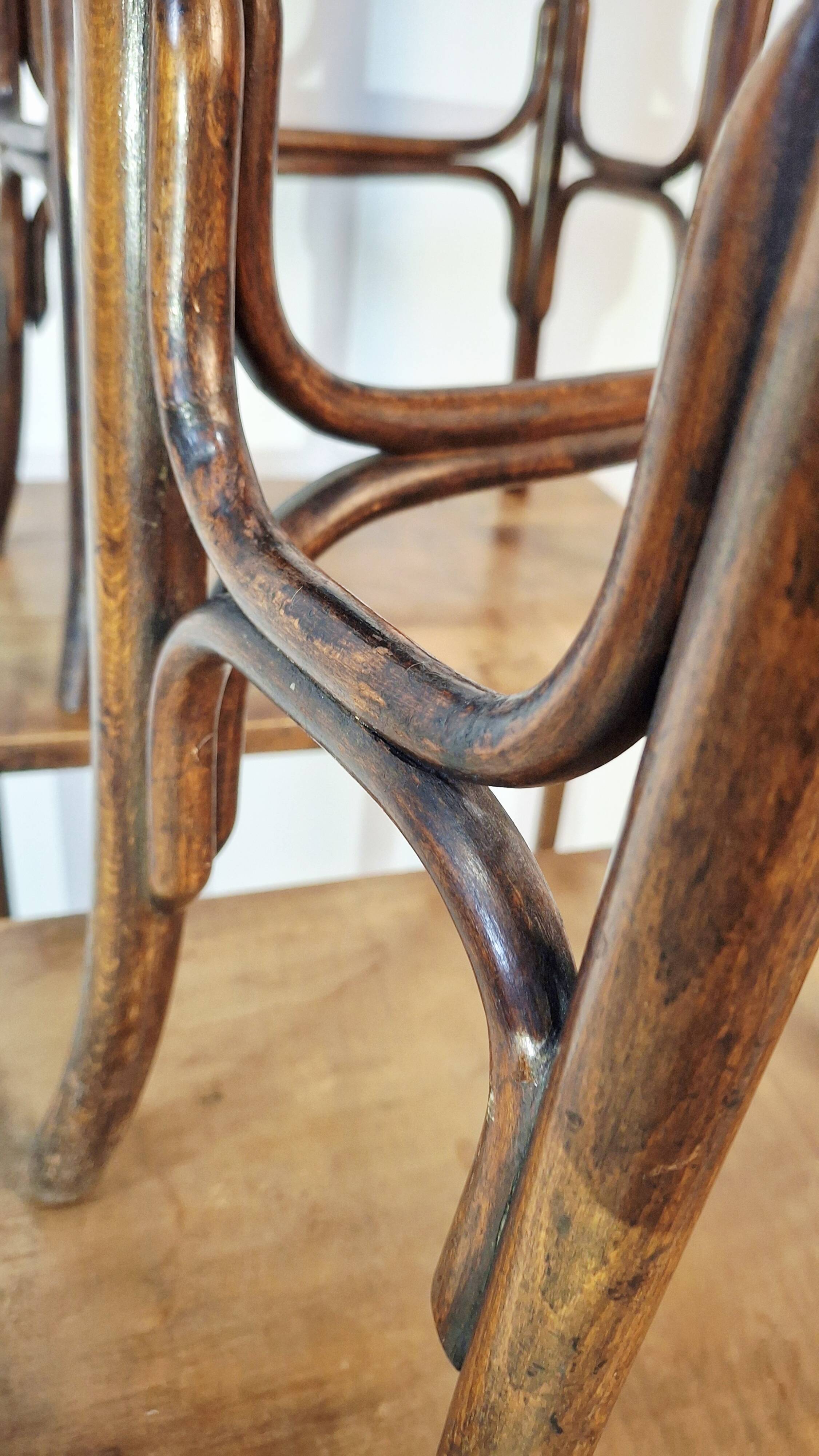 Thonet Bentwood Nesting Tables Set of 4
