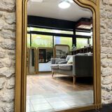 Old trumeau 146cm/89cm old mirror