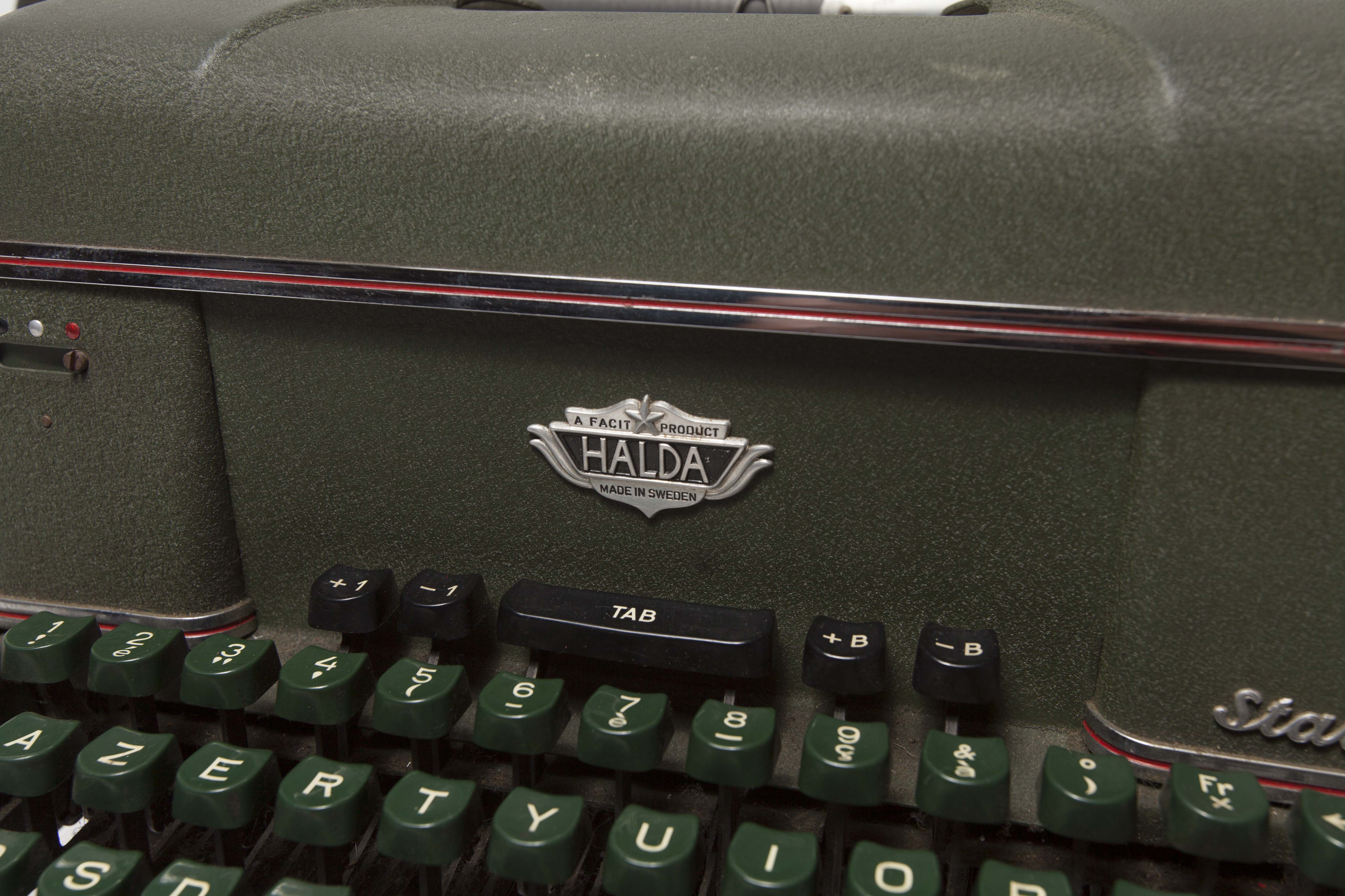 Typewriter halda  star 1955