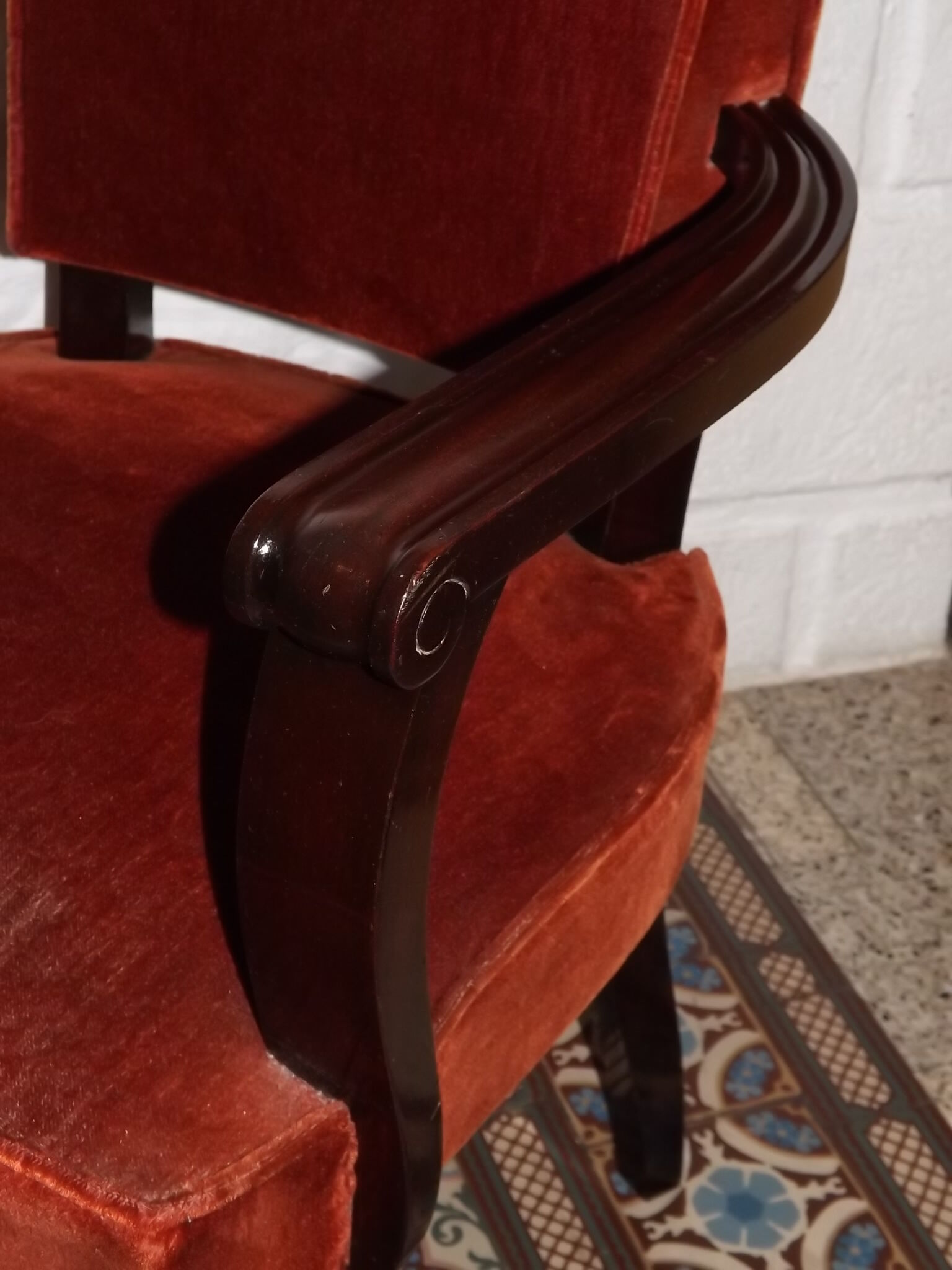 Pair of chairs Gaston fish 1950