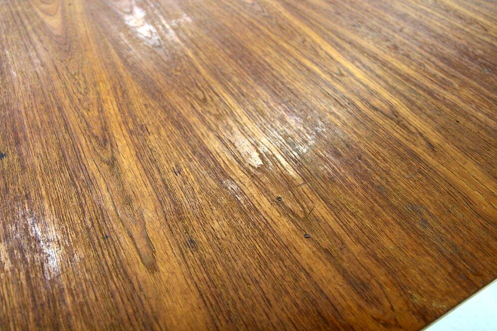 Scandinavian teak dining table, Sweden, 1960s