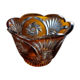 Bohemian crystal vase