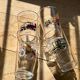 Verres à eau imprimés de voitures anciennes