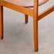 Série de 4 chaises scandinaves vintage 1960