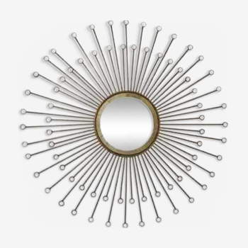 Brass sun mirror