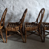 Bamboo chairs