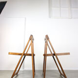 Vintage trieste folding chairs