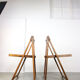 Chaises pliante vintage