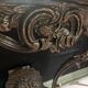 Louis XV console in carved and patinated wood, 18th century period