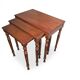 Nest of tables in cherry wood