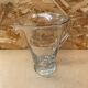 Antique Vintage Clear Blown Glass Pitcher